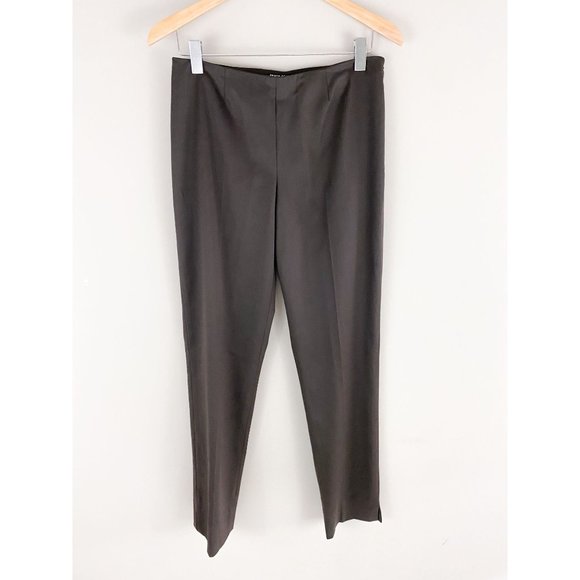 Peace of Cloth Brown Satin Dress Pants 4 - Picture 1 of 3